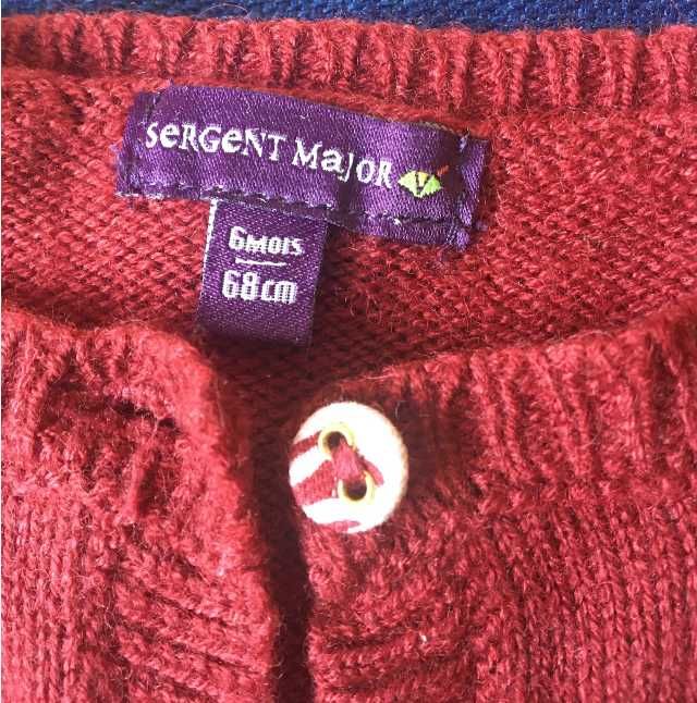 Зимна рокля за момиче SERGENT MAJOR 68 см