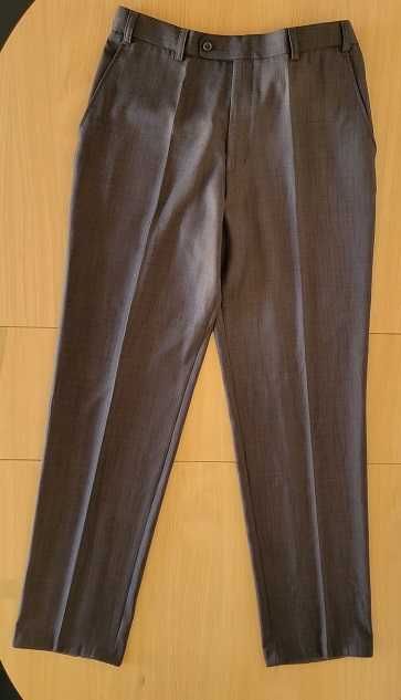 Pantaloni stofa bărbați Canda maro M-L noi 92cm