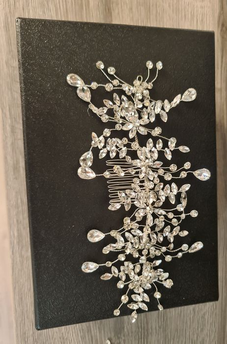 Accesoriu dublu par mireasa