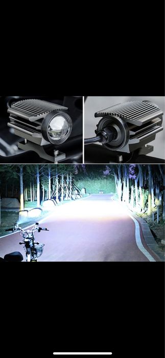 Proiectoare LED metal moto auto ATV suv tractor etc
