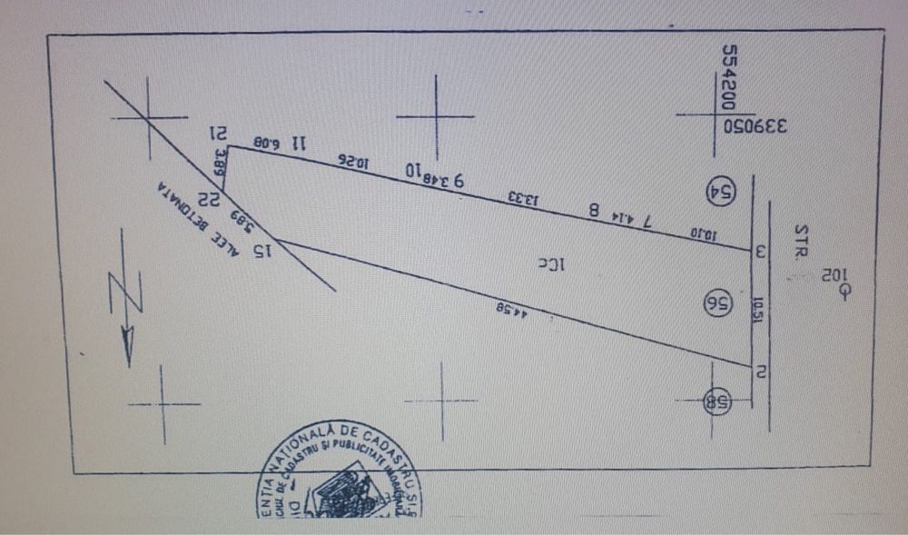 Teren intravilan Gara de Nord