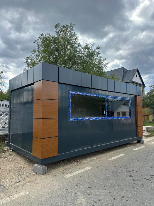 Vand container modular tip birou placat cu alubond