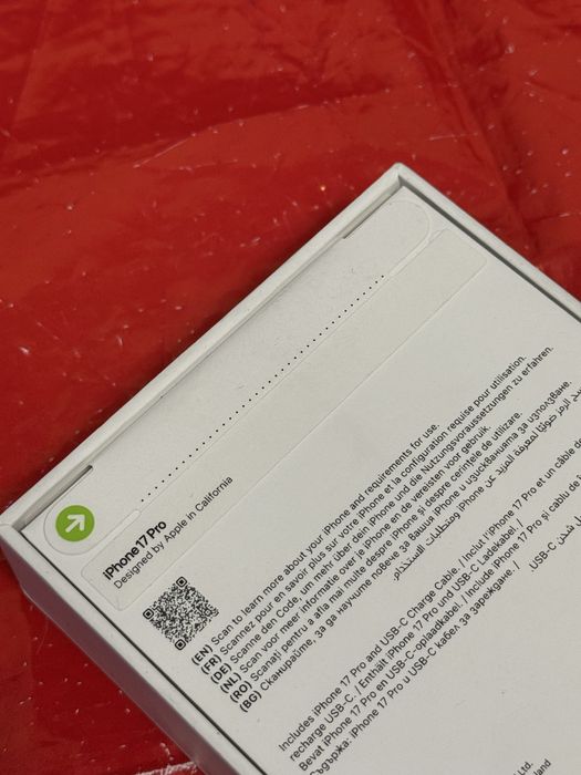 ЗАПЕЧАТАН 256GB iPhone 17 Pro Гаранция Technopolis 2028г. Blue | Син