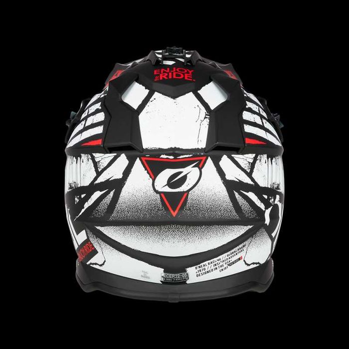 Мотокрос каска O'NEAL 2SERIES GLITCH V.23 Black/White