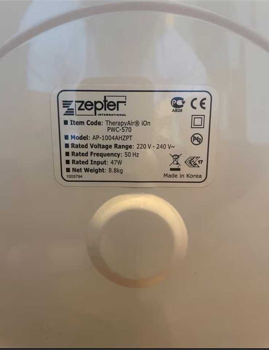 Zepter Therapy Air iOn PWC-570 – пречиствател за въздух