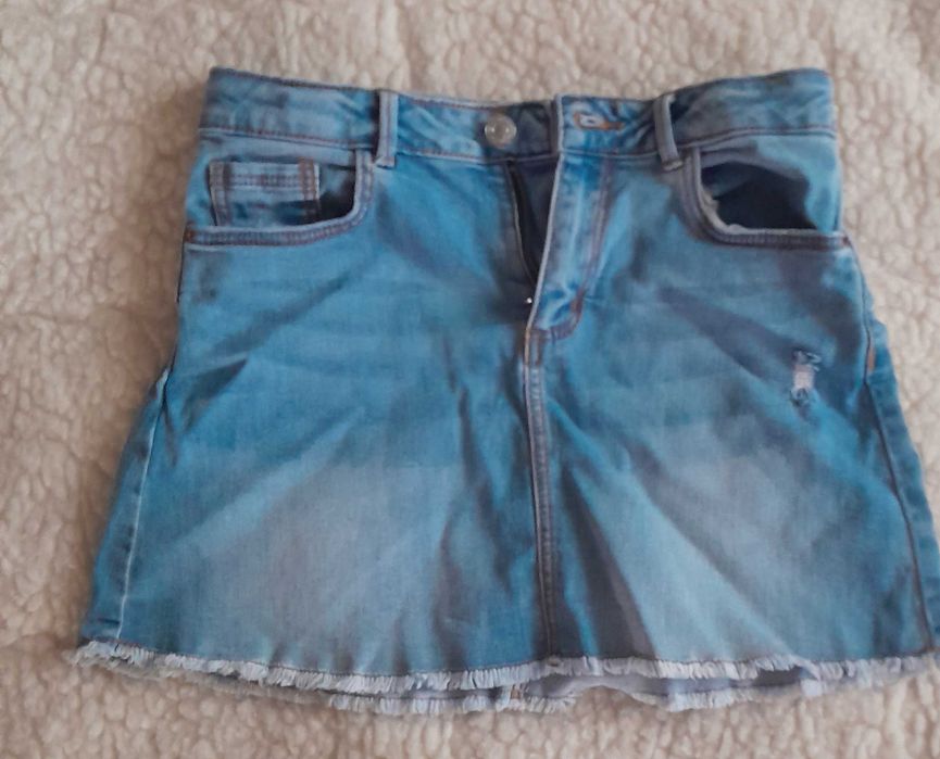 Детска Пола, дънкова, размер 140