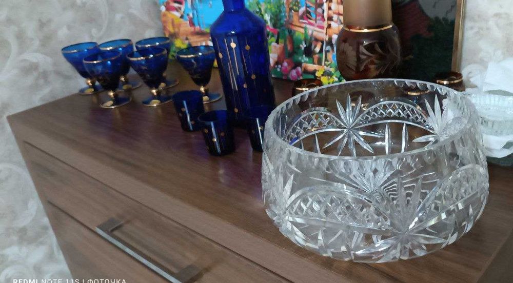 Посуда хрусталь Богемский Bohemia