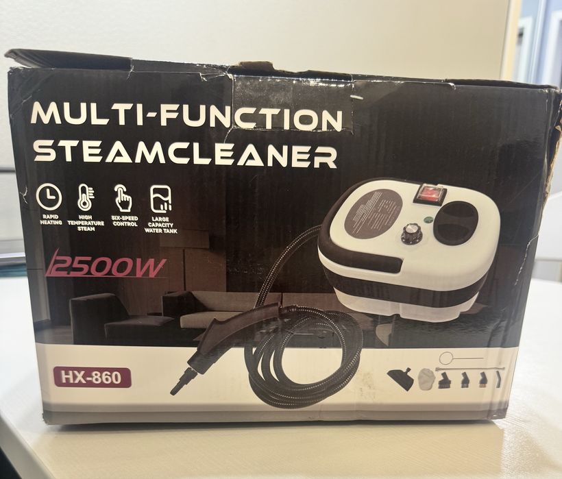 Пароочиститель новый