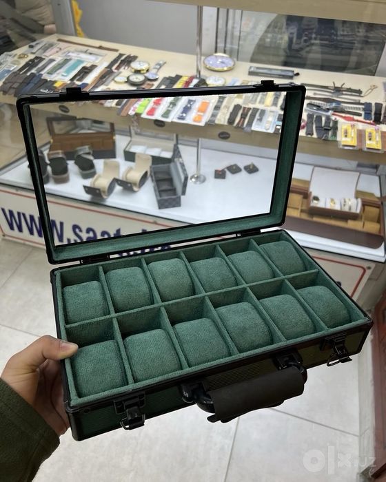 Футляр органайзер чемодан шкатулка для часов и украшений