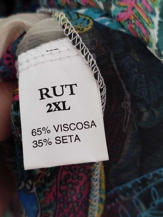 Rochie de plaja multicolora