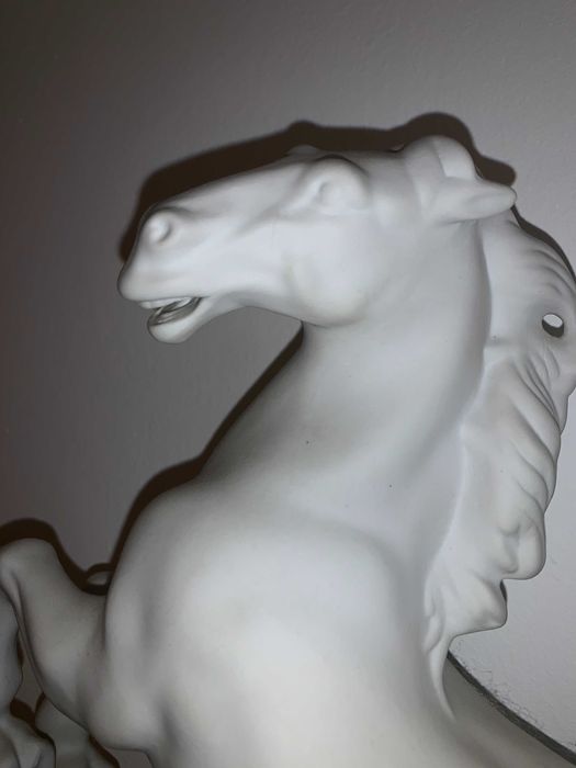 Statueta Cal Portelan/Ceramica handmade vintage Apulum1980 nuRosenthal