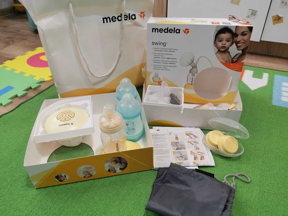 Pompa pentru san Medela Swing, Electrica, Bifazica
