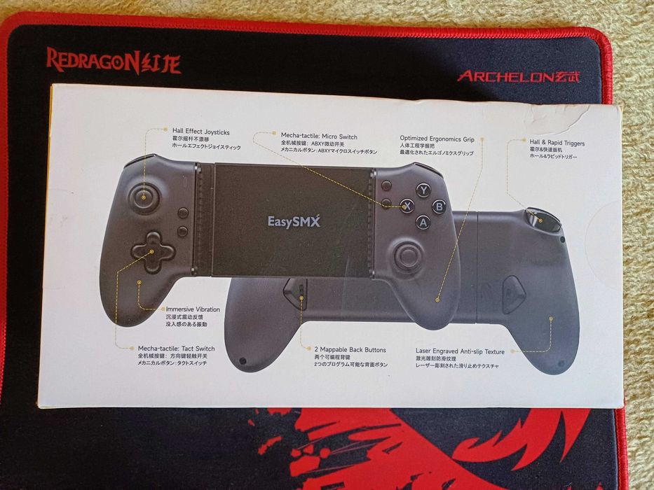 Мобилен геймпад EasySMX M15 Bluetooth Android/iPhone/Switch ЧИСТО НОВ!