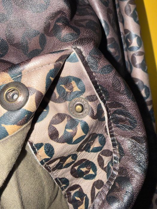 Dolce & Gabbana кожено яке, естествена кожа, Made in Italy, размер 50