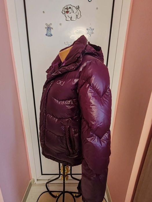 Geacă Calvin Klein cu puf de rață