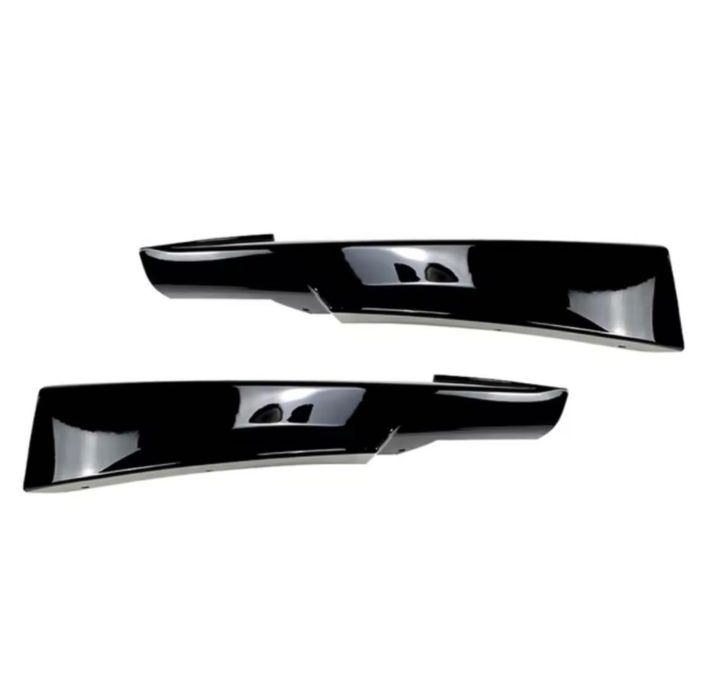 Сплитери за М-тех броня BMW E90/E91 – Черен гланц – Фейслифт - БМВ