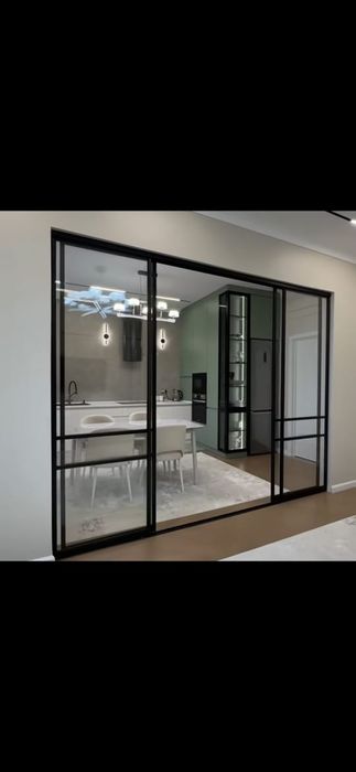 Лофт и душевые перегородки.