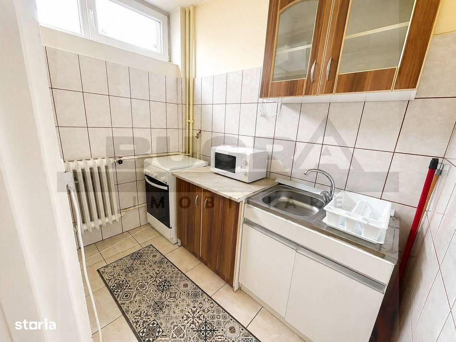 Garsonieră spatioasa, 32 mp, etaj intermediar, zona Iulius Mall