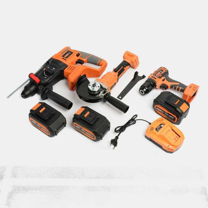 Аккумуляторный набор инструментов 3 в 1 instrumentlar to‘plami 3x 1 da