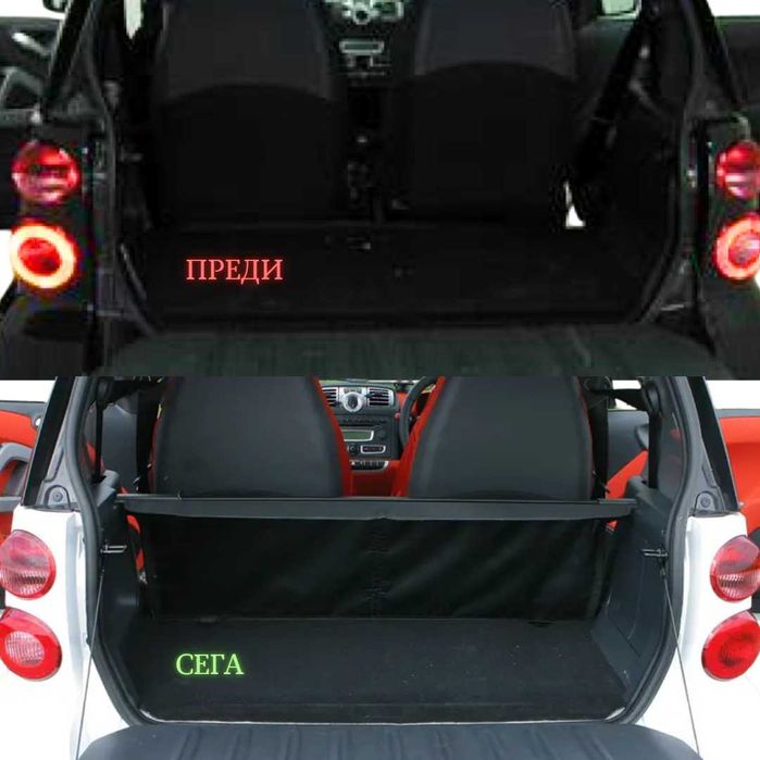 Щора за багажник на SMART FORTWO C451 2006 - 2014 (НОВА)