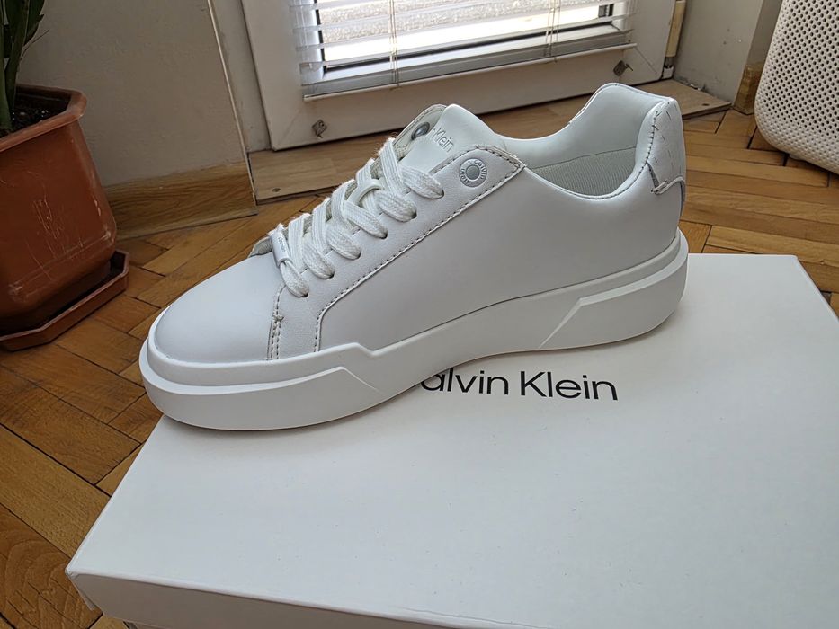 Сникърси Calvin Klein Chunky Cupsole LaceUp BT Leather