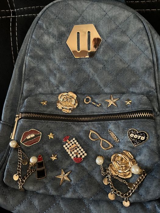 Кожена раница ALDO + портмоне чанта