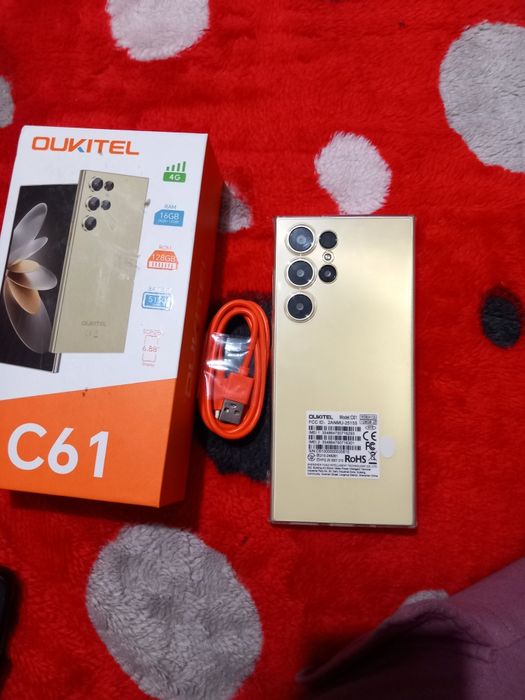 Vând telefon oukitel C61 intr-o stare foarte bună nou nouț