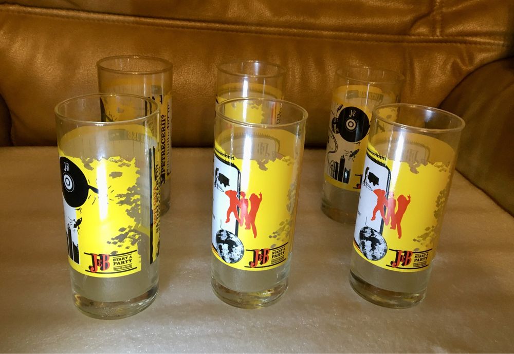 Set pahare Jameson / J & B Party / Tequila Sierra - 6 buc. / set