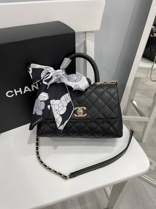 Кожена чанта chanel