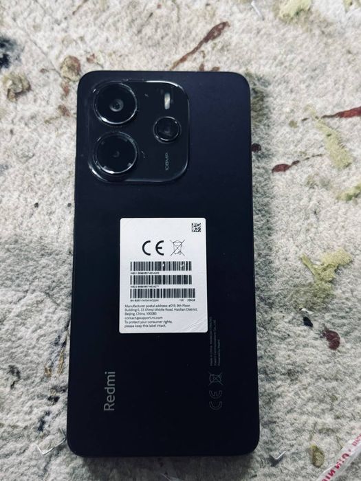redmi note 14 256 gb qora kar dak bor ideal