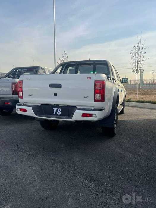 JAC T8 – Ҳар қандай йўлга тайёр бўлган замонавий пикап!