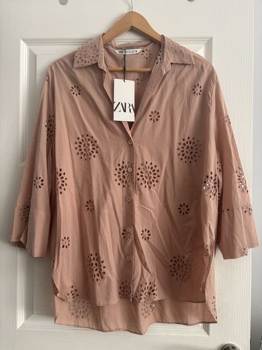 Чисто  нова памучна риза Zara