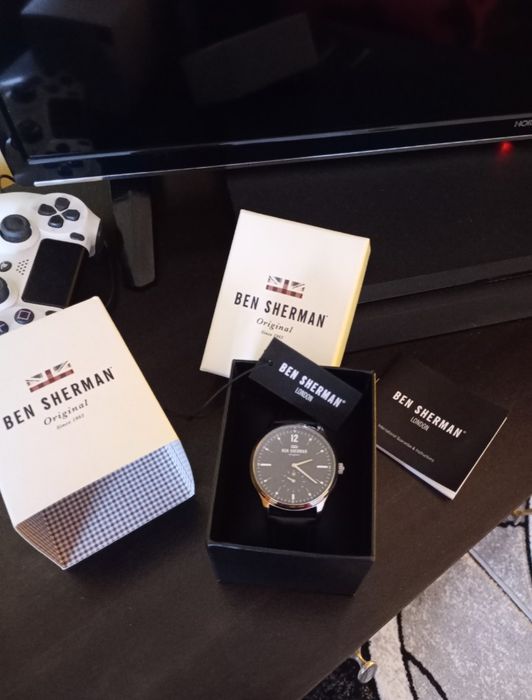 Ceas barbatesc WB033BB, Quartz, 41mm, 30ATM, Argintiu