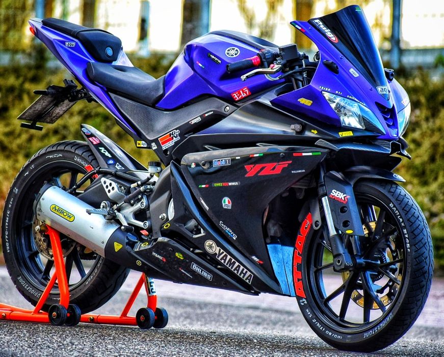 Yamaha yzf 125 yzf r 125 mt 125 cbr 125 ktm rc 125 duke 125 cbr 125 125cc A1