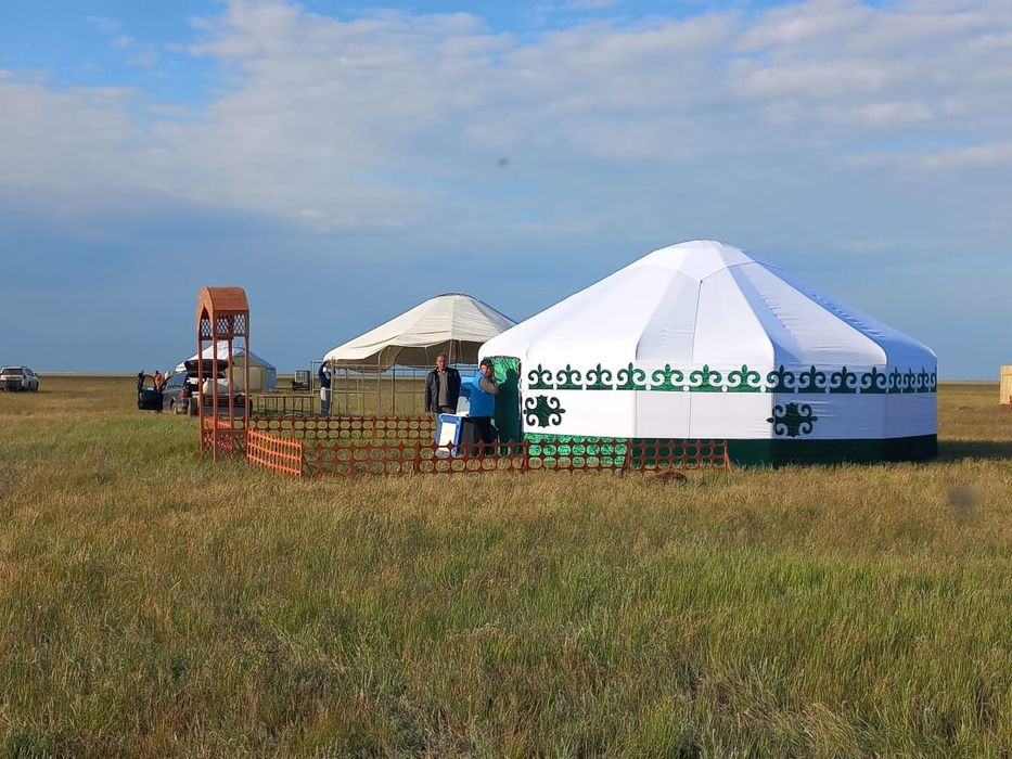 Жалға киіз үйлер беріледі