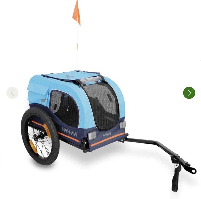 Remorcă pentru bicicletă pentru caini