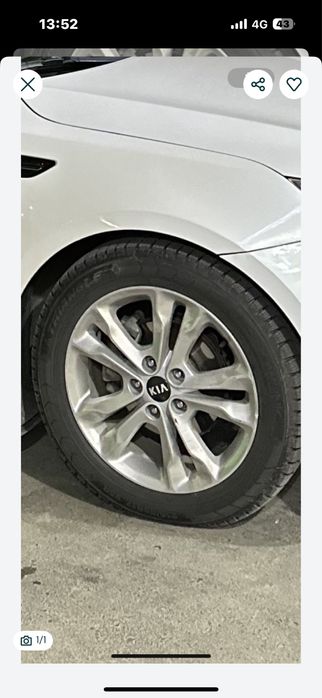 Продам титан диск от киа титан 17