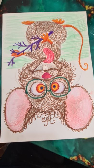 Рисунки акварель