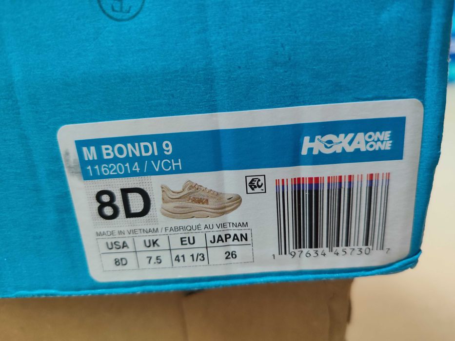 Маратонки HOKA,Bondi 9