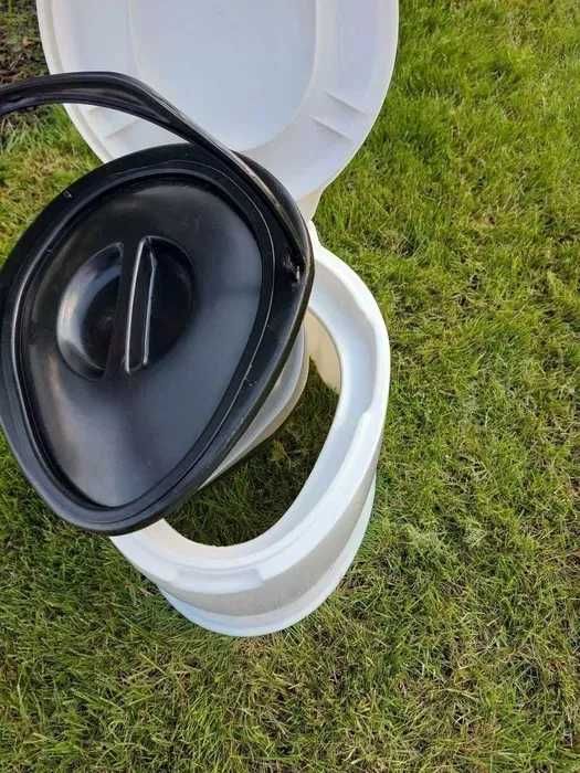 Биотуалет биоунитаз горшок для дачи и дома со съемным ведром