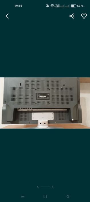 Продам телевизор Hisense. В отличном состояний!