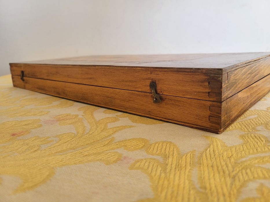 #5 Голям масивен дървен шах