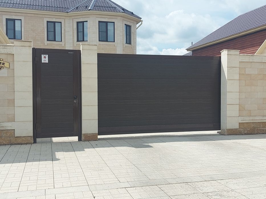 Автонавесы откатные ворота.