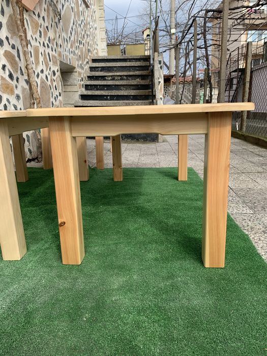 Дървена масичка / дървена масичка