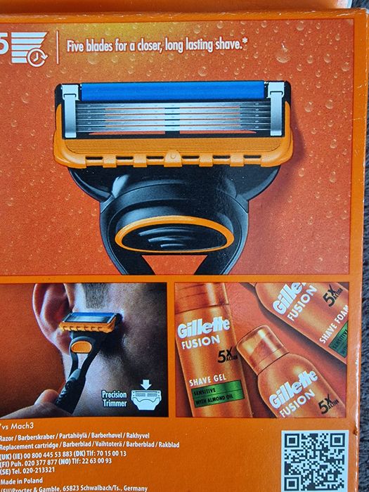 Gillette fusion 5 Aparat Sigilat