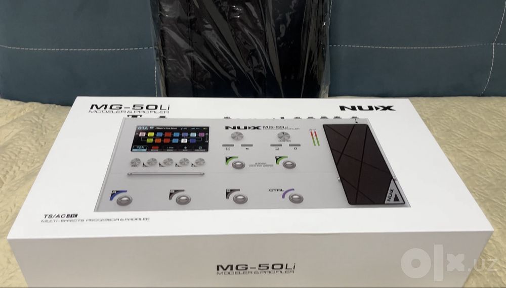 NUX MG-50 Li — процессор эффектов / моделлер, новый, полный комплект