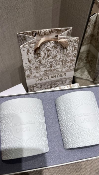 Подарочный набор Dior Prive свечи для дома. Оригинал