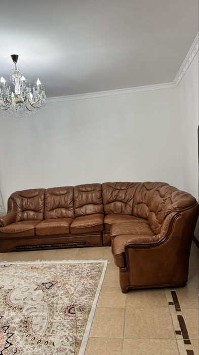 Итальянский кожаный диван De Angeli Salotti