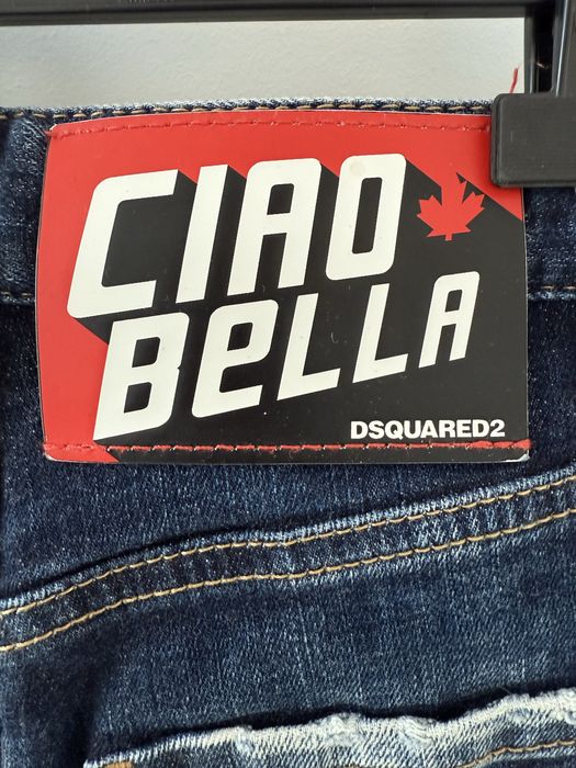 Dsquared2 high waist hot pants