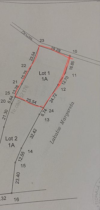 Vand teren intravilan 1500m2 saldabagiu de munte paleu bihor